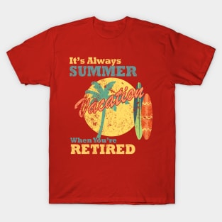 Summer Vacation T-Shirt Design T-Shirt